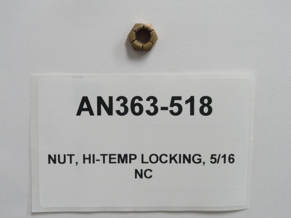 High Temp Locking Nut, 1/428 AN363428 Advanced Aero Components